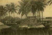 Grand Popo, le quartier des factoreries, vers 1905.